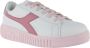 Diadora Kinder Atletische Sneakers met Reflecterend Patroon White - Thumbnail 14