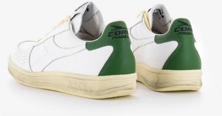 Diadora Elite H Cork Italia Witte Sneakers Wit Heren