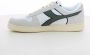 Diadora Groene Magic Basket Lage Sneakers White Heren - Thumbnail 4