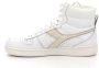 DIADORA Hoge Sneakers Dames Magic Basket Mid Woman Maat: 42 Materiaal: Leer Kleur: Wit - Thumbnail 6