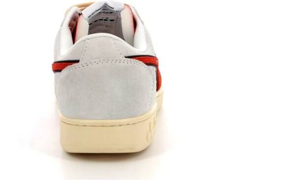 Diadora Comfortabele Lage Sneakers Wit Heren