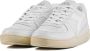 Diadora Sneakers Heren Lage sneakers Herenschoenen Leer Mi bask low used Wit - Thumbnail 2