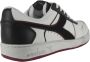 Diadora Magic Basket Low Icona Lage sneakers Leren Sneaker Wit - Thumbnail 96