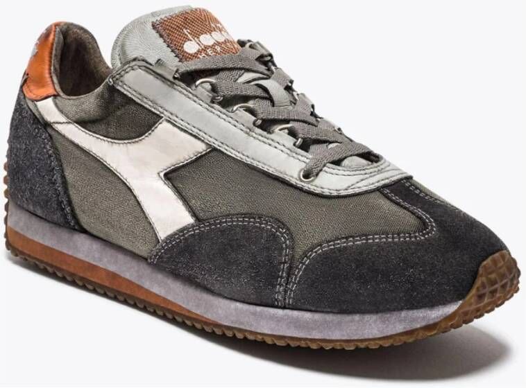 Diadora Stone Washed Evo Sneakers Gray Heren