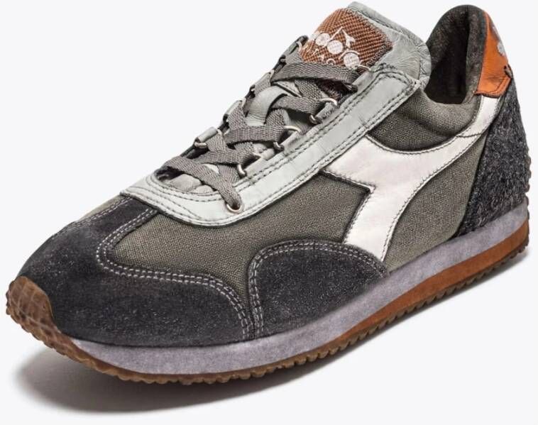 Diadora Stone Washed Evo Sneakers Gray Heren