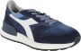 Diadora Suede Conquest Sneakers Blue Heren - Thumbnail 2