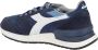 Diadora Suede Conquest Sneakers Blue Heren - Thumbnail 3