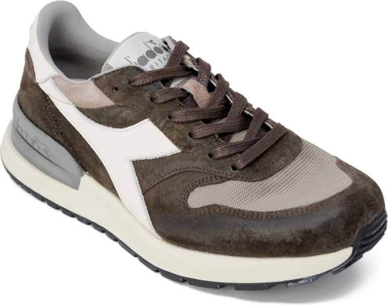 Diadora Suede Sneakers voor Heren Bruin Heren