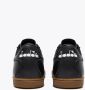 Diadora Trainer501.181246 Premium Leren Sneakers Black Heren - Thumbnail 4