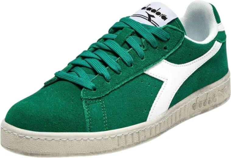 Diadora Unisex Sneakers van Synthetisch Leer Green Heren