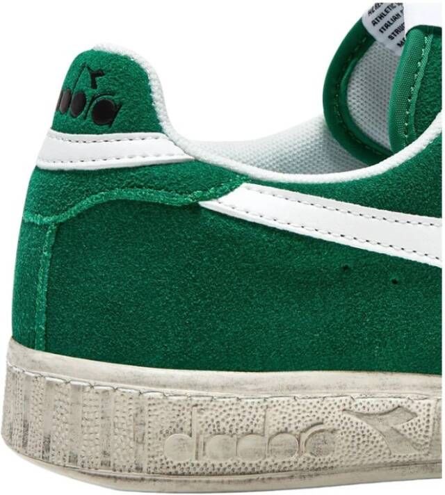 Diadora Unisex Sneakers van Synthetisch Leer Green Heren