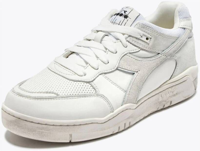 Diadora Witte B 560 Gebruikte Sneakers White Heren