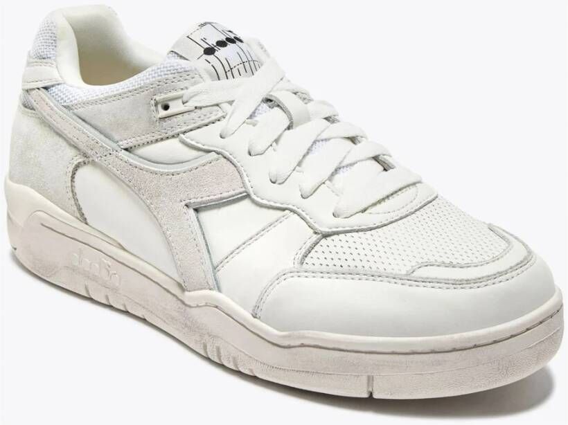 Diadora Witte B 560 Gebruikte Sneakers White Heren