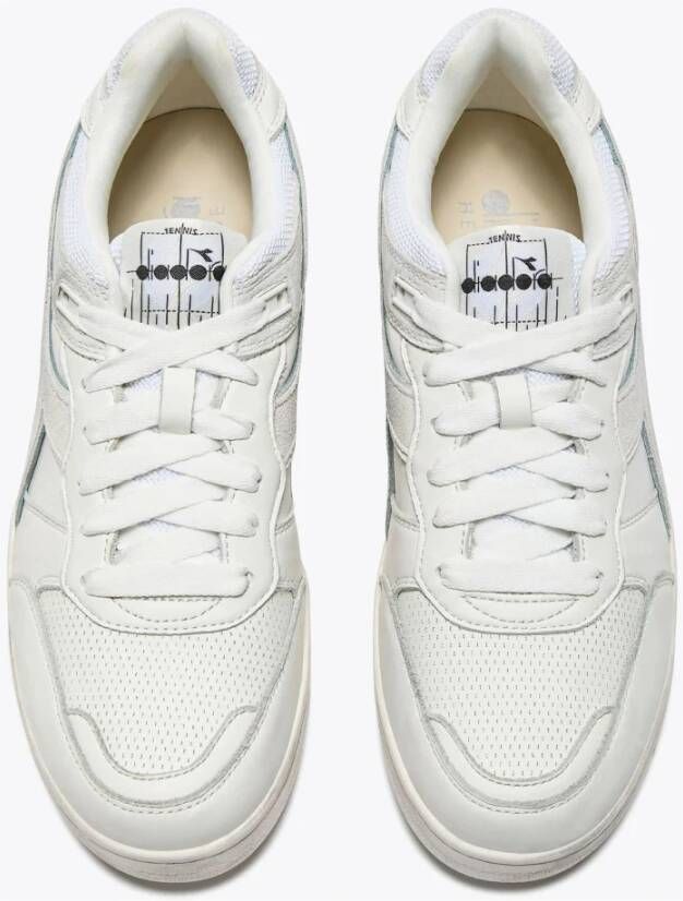 Diadora Witte B 560 Gebruikte Sneakers White Heren