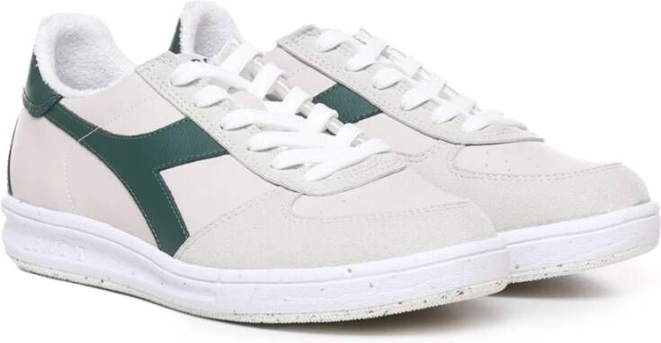 Diadora Witte Heritage Sneakers voor Heren White Heren