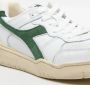 DIADORA Lage Sneakers Heren Led Combi Sneaker Maat: 45 Materiaal: Leer Kleur: Groen - Thumbnail 8