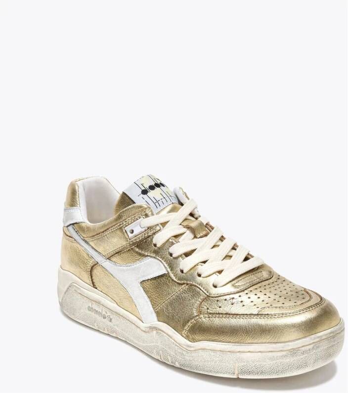 Diadora Witte Sneakers B.560 Metal WN White Dames