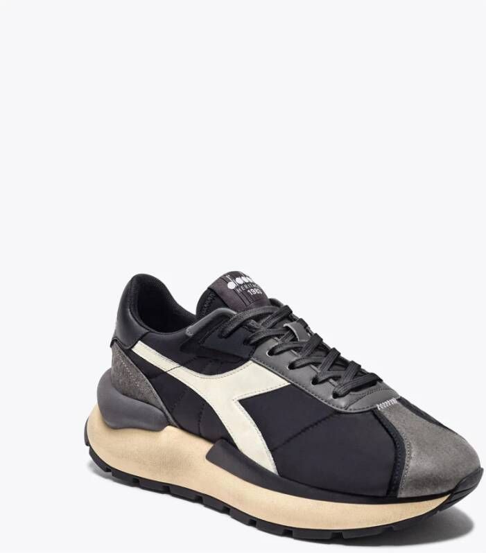 Diadora Zwarte Mercury Elite Sneakers Black Unisex