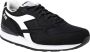 Diadora Zwarte Sportieve Vetersneakers Black Heren - Thumbnail 3