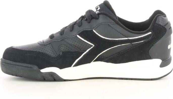 Diadora Zwarte Winner SL W4 Herenschoenen Black Heren