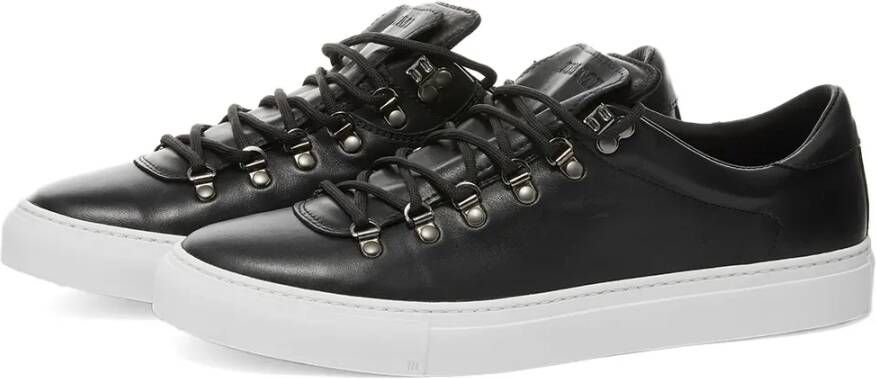 Diemme Luxe Grijze Suède Sneaker Black Heren