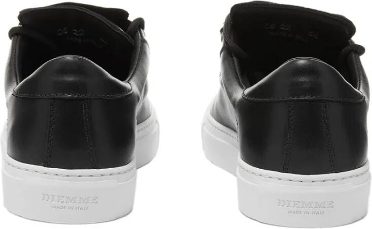 Diemme Luxe Grijze Suède Sneaker Black Heren