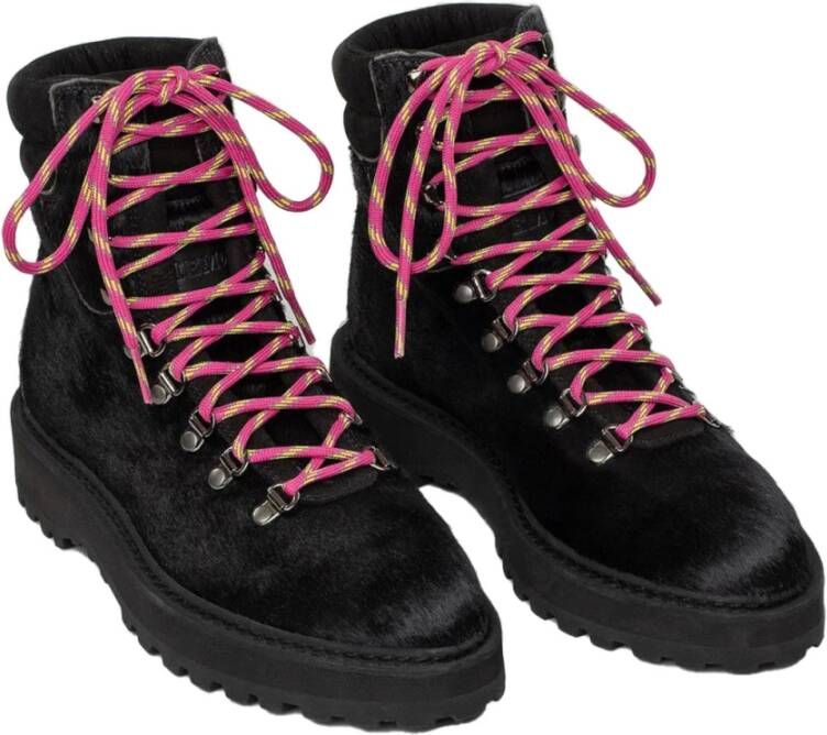 Diemme Luxe Leren Wandelschoenen Black Dames