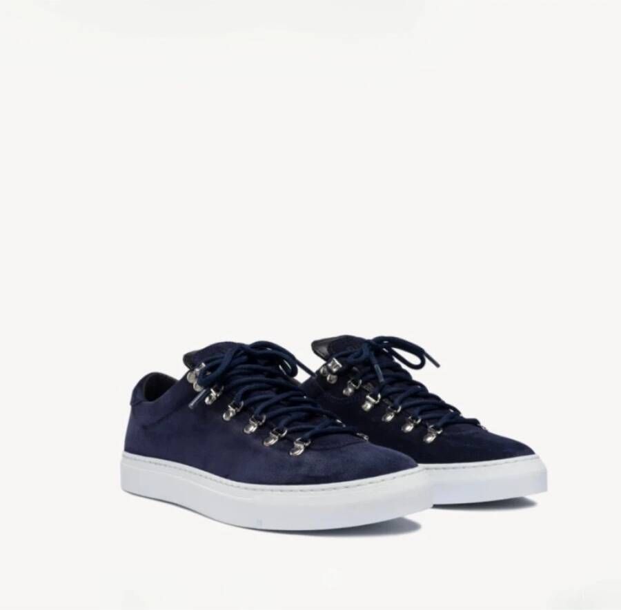 Diemme Navy Suède Lage Toplaarzen Blue Heren