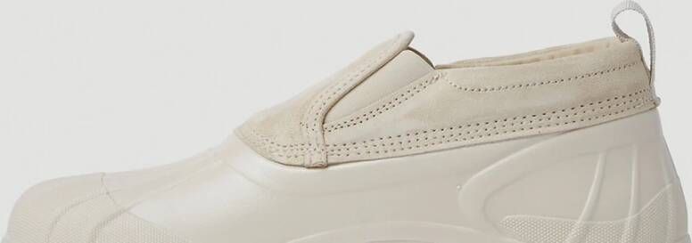 Diemme Suede Loafers met Track Sole Beige Dames