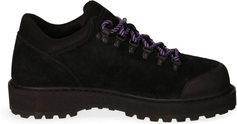 Diemme Suede Low-Top Boot Waterdichte Profielzool Black Heren