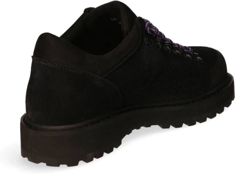 Diemme Suede Low-Top Boot Waterdichte Profielzool Black Heren