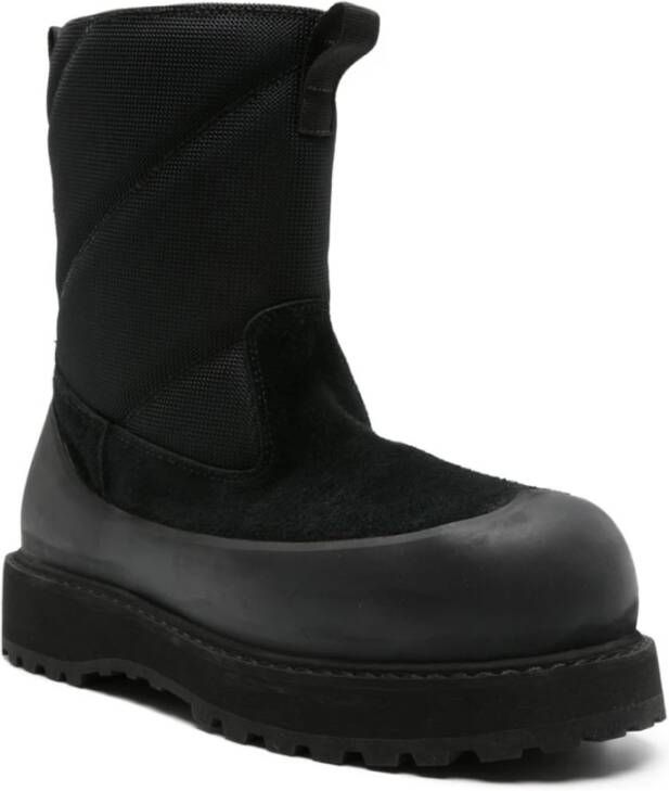 Diemme Zwarte Alpago-laarzen met Vibram-zool Black Heren