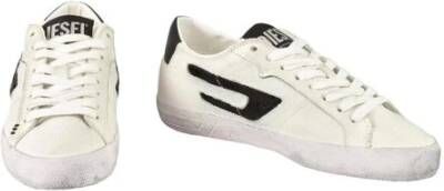 Diesel Casual Leren Sneakers Dames Collectie White Dames