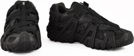 Diesel Casual Sneakers met Rubberen Zool Black Heren