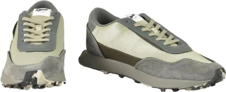 Diesel Casual Sneakers met Rubberen Zool Gray Heren