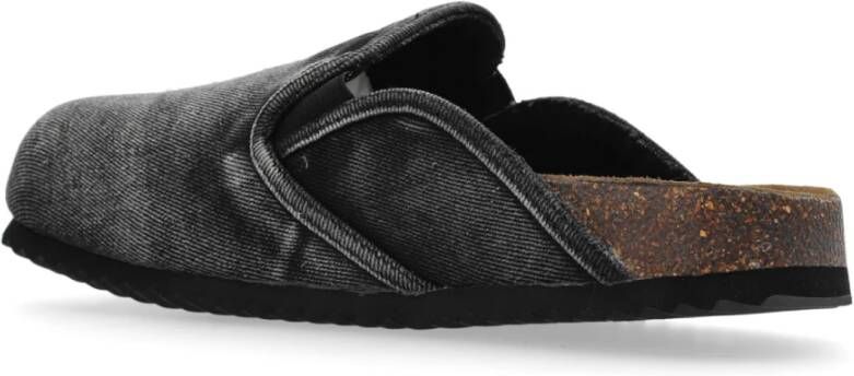 Diesel Denim slides D-Woodstock Gray Heren