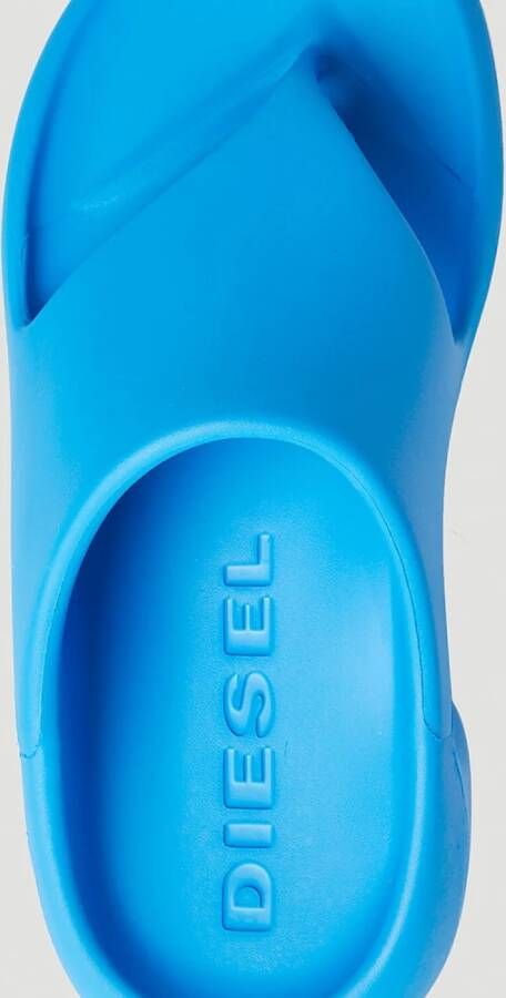 Diesel SA-Maui X Flip Flops Zomerse Stijl Blauw Heren