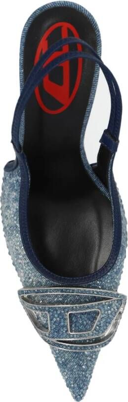 Diesel Hakken schoenen D-Venus Blue Dames