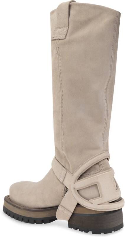 Diesel Laarzen D-Texan 2In1 Beige Dames