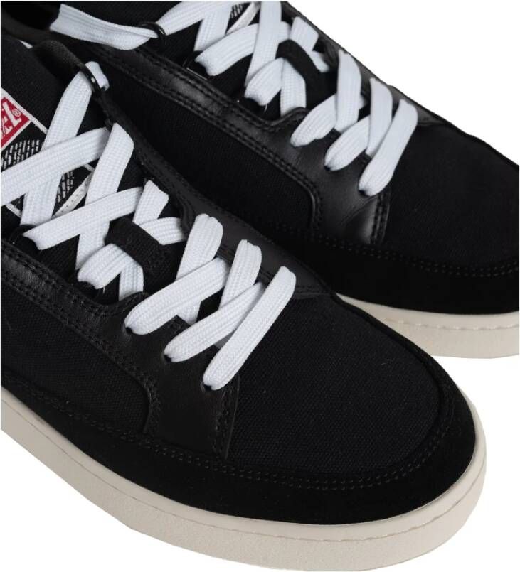 Diesel Lage Vetersneakers Black Heren