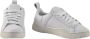 Diesel Leren Rubberen Zool Sneakers White Dames - Thumbnail 2