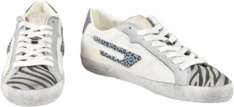 Diesel Leren Sneakers met Rubberen Zool Multicolor Dames