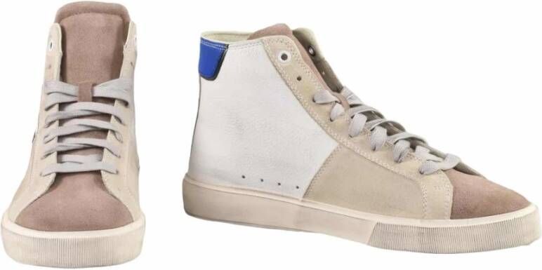 Diesel Leren Sneakers met Rubberen Zool Multicolor Heren