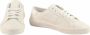 Diesel Leren Sneakers met Rubberen Zool White Dames - Thumbnail 2