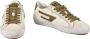 Diesel Leren Sneakers met Rubberen Zool White Heren - Thumbnail 2