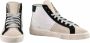 Diesel Leren Sneakers met Rubberen Zool White Heren - Thumbnail 4