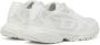 Diesel Mesh Textuur Sneakers Veters Rubberen Zool White Heren - Thumbnail 3