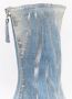 Diesel Metallic Detail Stretch-Denim Laarzen Blue Dames - Thumbnail 6