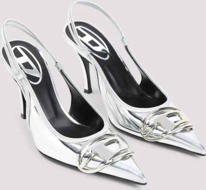 Diesel Metallic Pumps voor Vrouwen Gray Dames