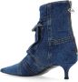 Diesel Puntige enkellaarsjes D-Venus Pocket LB Blue Dames - Thumbnail 5